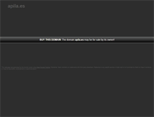 Tablet Screenshot of apila.es